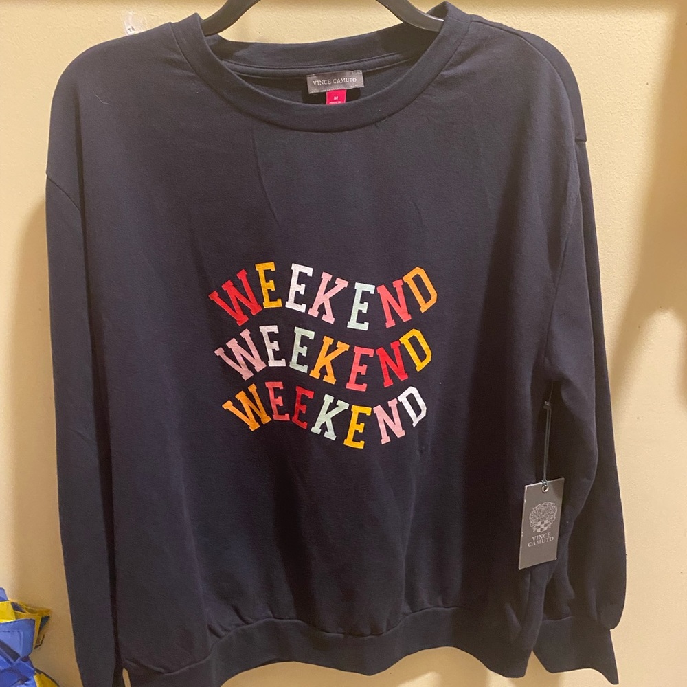 NWT VINCE CAMUTO WEEKEND sweatshirt